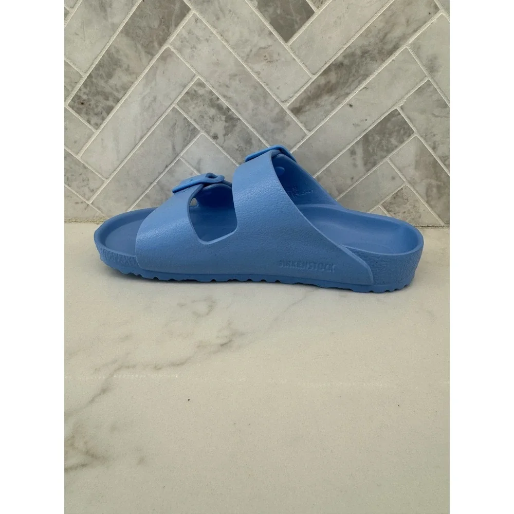 Birkenstock‎ Arizona EVA Sandals Kids Youth Size 11 29 Sky Blue Slip On Slides